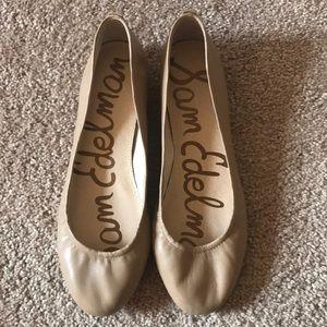 Sam Edelman nude Noah ballet flat - 7, never worn!